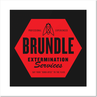 Brundle Extermination Posters and Art